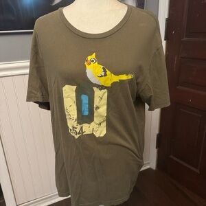 Blizzard Entertainment Overwatch Army Green Graphic Tshirt Size Large